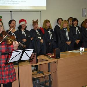Vánoční zpívání a předávání diplomů 2022